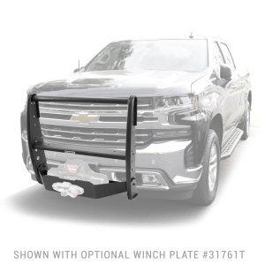 Chevrolet Silverado 1500 Grille Guard - Front - Go Rhino - 3000 Extreme Series StepGuard - Textured Black - `19-`20